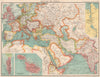 ROUTES TO INDIA.Europe Middle East & Asia.Suez Canal Gibraltar & Malta 1901 map