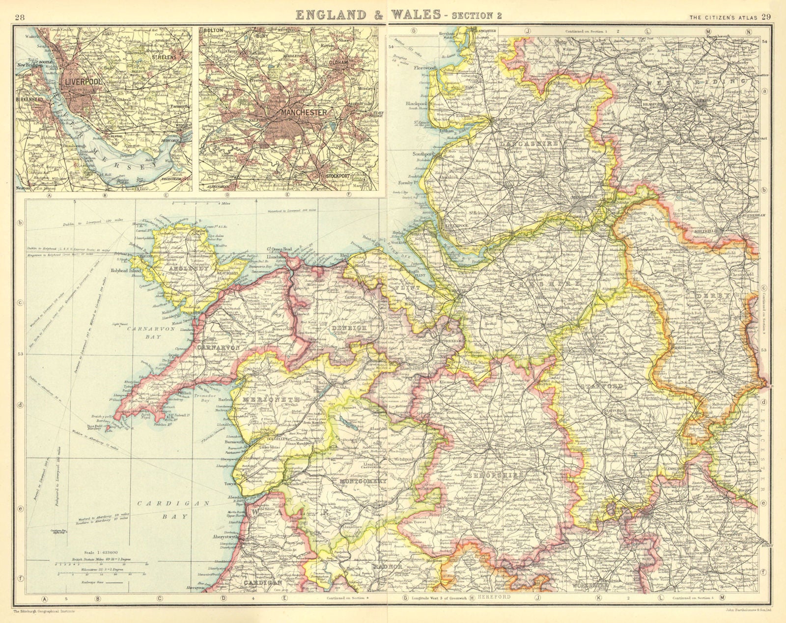 England Football Map BARTHOLOMEW社製'70年代 England Football Map BARTHOLOMEW社製'70年代 England Football