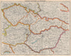 HUNGARY & CZECHOSLOVAKIA. includes Carpathian Ruthenia (ceded 1945)  1924 map