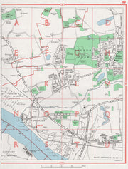 THURROCK.Wennington Aveley Purfleet South Ockendon.Ranges.Pre-M25/A13 1964 map