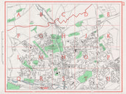 HEMEL HEMPSTEAD. Warner's/Piccotts End Gadebridge Cupid Green Boxmoor 1964 map