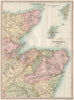 SCOTLAND NORTH EAST. Moray Firth. Orkneys Shetlands. BARTHOLOMEW 1890 old map