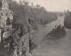 Kaministiquia River downstream of Kakabeka Falls, Ontario 1895 old print
