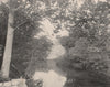 Sleepy Hollow, Hudson River, New York 1895 old antique vintage print picture