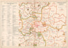 LONDON PETTY SESSIONS/sessional boroughs/divisions. Law. Courts. BACON 1927 map