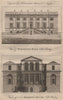 OLD BAILEY. Surgeons Hall. New Sessions House. London. HARRISON 1775 print