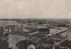STOCKHOLM. Panorama of the city. Sweden 1895 old antique vintage print picture