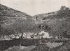 JERUSALEM. The Pool of Siloam. Israel 1895 old antique vintage print picture