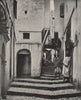 ALGIERS. The Rue de la Kasbah. Algeria 1895 old antique vintage print picture