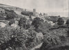 MINEHEAD. View of the village and church. Somerset 1895 old antique print