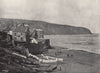 ROBIN HOOD'S BAY. The village and bay. Yorkshire 1895 old antique print