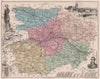 MAINE-ET-LOIRE. Département. Angers. Dupetit-Thouars. David. VUILLEMIN 1879 map