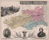 PYRÉNÉES-ORIENTALES. Département. Perpignan. Arago. Rigaud. VUILLEMIN 1879 map