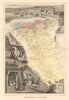 ALGERIA. 'Province ou Département d'Alger'. VUILLEMIN 1879 old antique map