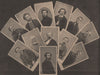 PARIS COMMUNE 1871. Chaillou Seguin Jansoulé Boisselier Renaud Jugère c1873