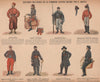 PARIS COMMUNE 1871 Costumes Militaires.Garibaldien Vengeur Comité Central c1873