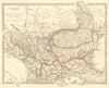 BALKANS. Northern Ottoman provinces. Wallachia Bulgaria Albania. SDUK 1848 map