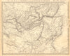 SIBERIA AND CHINESE TARTARY. Manchuria Mongolia Korea China. SDUK 1848 old map
