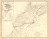 MOROCCO. North Africa or Barbary. Marocco; inset Marrakech plan. SDUK 1848 map