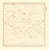 ASTRONOMY CELESTIAL. Star map. Star chart, I. Vernal Equinox. SDUK 1848