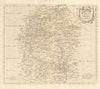 Wiltshire. 'WILT SHIRE' by ROBERT MORDEN from Camden's Britannia 1772 old map