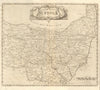 Suffolk. by ROBERT MORDEN from Camden's Britannia 1772 old antique map chart