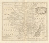 WORCESTERSHIRE. by ROBERT MORDEN from Camden's Britannia 1772 old antique map