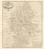 Staffordshire. 'STAFFORD SHIRE' by ROBERT MORDEN. Camden's Britannia 1772 map
