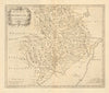Monmouthshire. 'COUNTY OF MONMOUTH'. ROBERT MORDEN.Camden's Britannia 1772 map