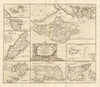 ENGLAND. Isles of Wight/Man Scilly Isles Farne/Channel Islands. MORDEN 1772 map