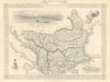 TURKEY IN EUROPE. Constantinople view. Rumilia Balkans.TALLIS/RAPKIN 1851 map