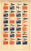 YACHT CLUB FLAG/BURGEES.Royal Danish Canadian Netherlands Sydney NYYC et al 1873