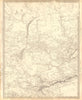 CENTRAL ASIA.Western Siberia, Khiva Bukhara. Independent Tartary.SDUK 1844 map