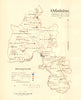 Oxfordshire county map. Boroughs electoral electoral. REFORM ACT. DAWSON 1832