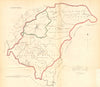 CLITHEROE borough plan. REFORM ACT. Twiston Whalley. Lancashire. DAWSON 1832 map