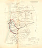ABERYSTWYTH borough/town plan. REFORM ACT. Llanbadarnfawr Wales. DAWSON 1832 map