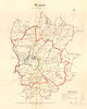 DROITWICH borough/town plan REFORM ACT Bromsgrove Worcestershire DAWSON 1832 map