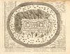 'Forteresse de Mongast'. Munkács Vára Mukachevo Castle. Ukraine. DE FER 1705 map