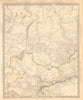 CENTRAL ASIA. Western Siberia, Khiva Bokhara. Independent Tartary. SDUK 1846 map