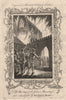 Wat Tyler's rebels burning St John's Monastery, Smithfield. Peasants revolt 1776