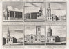 CITY CHURCHES Holy Trinity Minories St Andrew Undershaft Margaret Pattens 1776