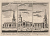 SOUTHWARK CHURCHES St John Horsleydown.Mary Magdalen Bermondsey.Rotherhithe 1776