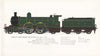 Great Northern Railway locomotive #990 Henry Oakley Ivatt 1898 Doncaster 1967