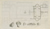 Ground plot of the Roman Bath discover'd in the City of Bath 1755. CARY 1789 map