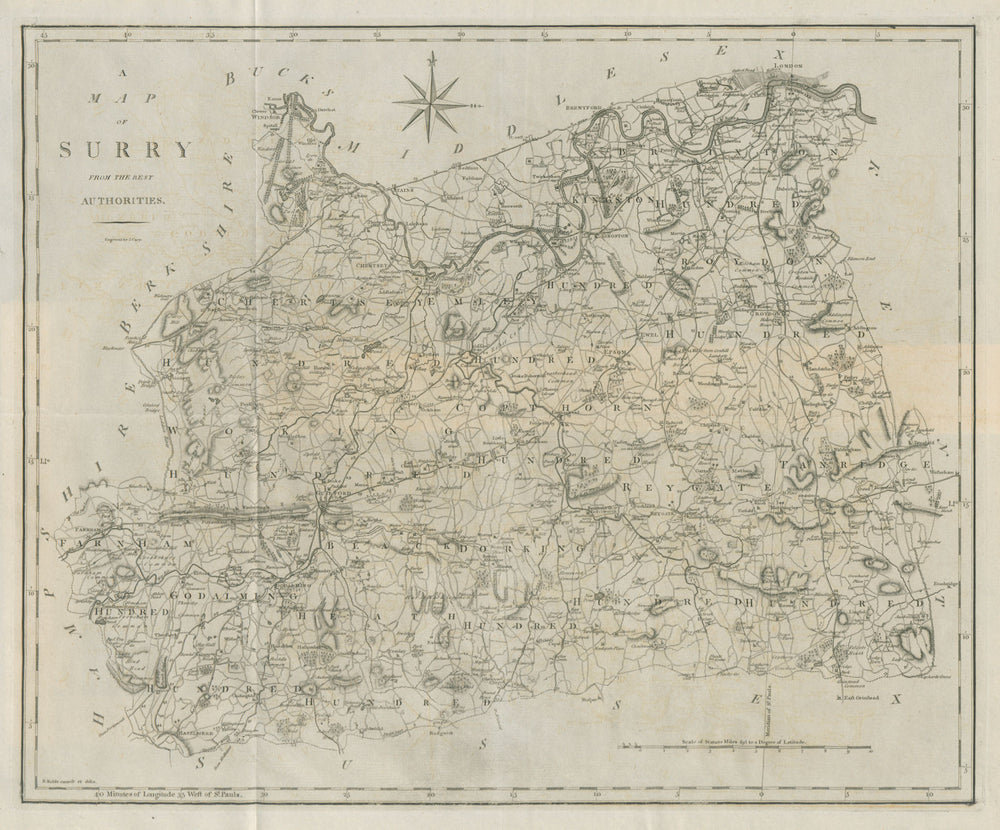 "A map of Surry from the best authorities". Surrey county map. CARY 1789