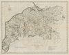 A map of Cumberland from the best authorities. Cumbria county map. CARY 1789