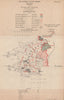 Alterations Proposed in Pembrokeshire. JONES. BOUNDARY COMMISSION 1888 old map