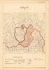 Dudley. JONES. PARLIAMENTARY BOUNDARY COMMISSION 1888 old antique map chart