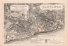Hastings & Bexhill. JAMES. PARLIAMENTARY BOUNDARY COMMISSION 1868 old map
