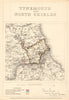 Tynemouth and North Shields. JAMES. PARLIAMENTARY BOUNDARY COMMISSION 1868 map